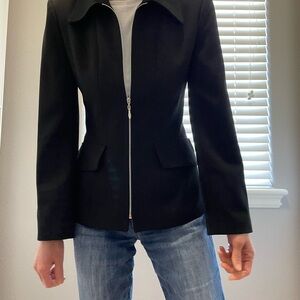 Vertigo Paris Black Blazer Tailored Fit